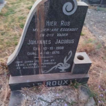 ROUX Johannes Jacobus, le 1908-1970