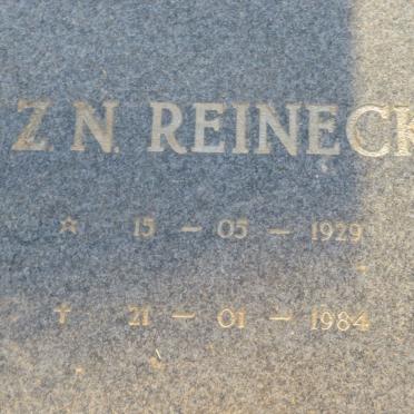 REINECKE P.Z.N. 1929-1984