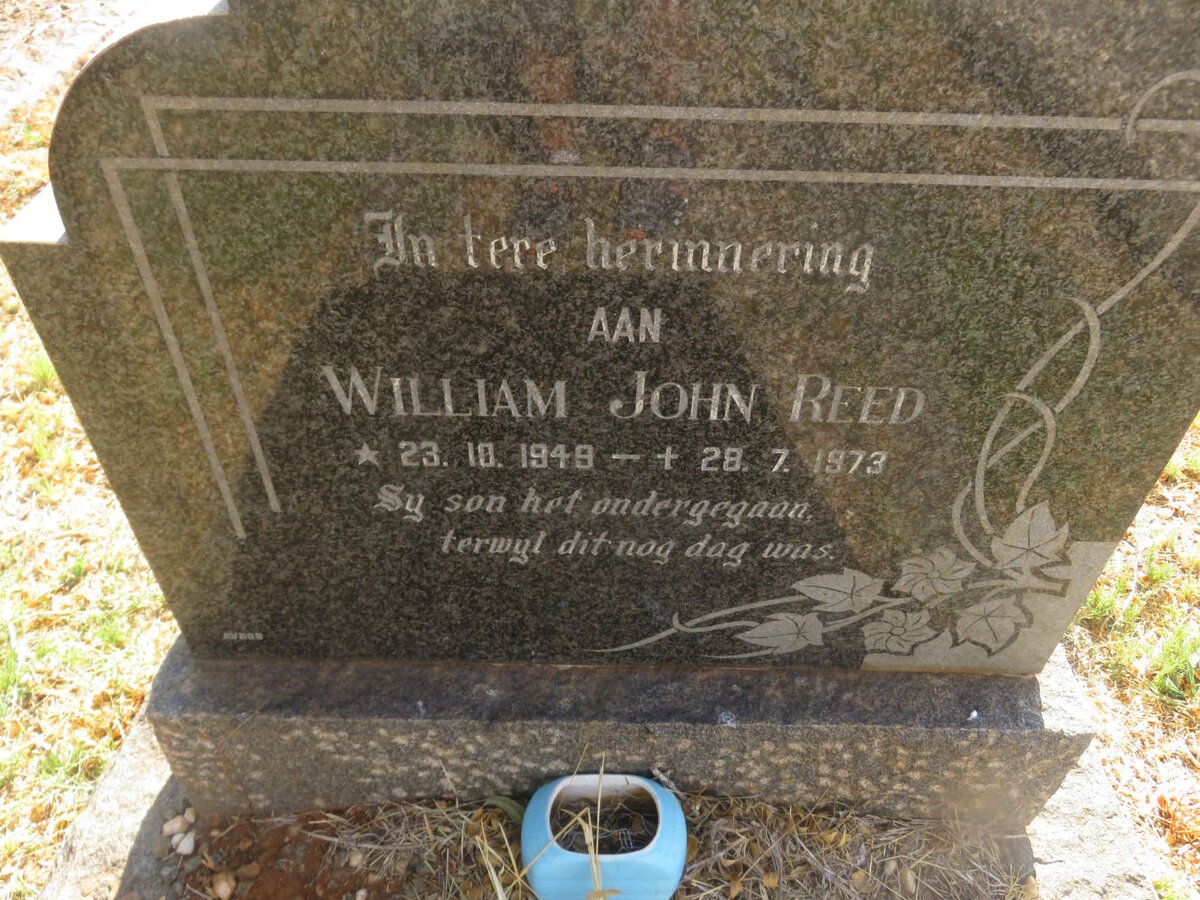 REED William John 1949-1973