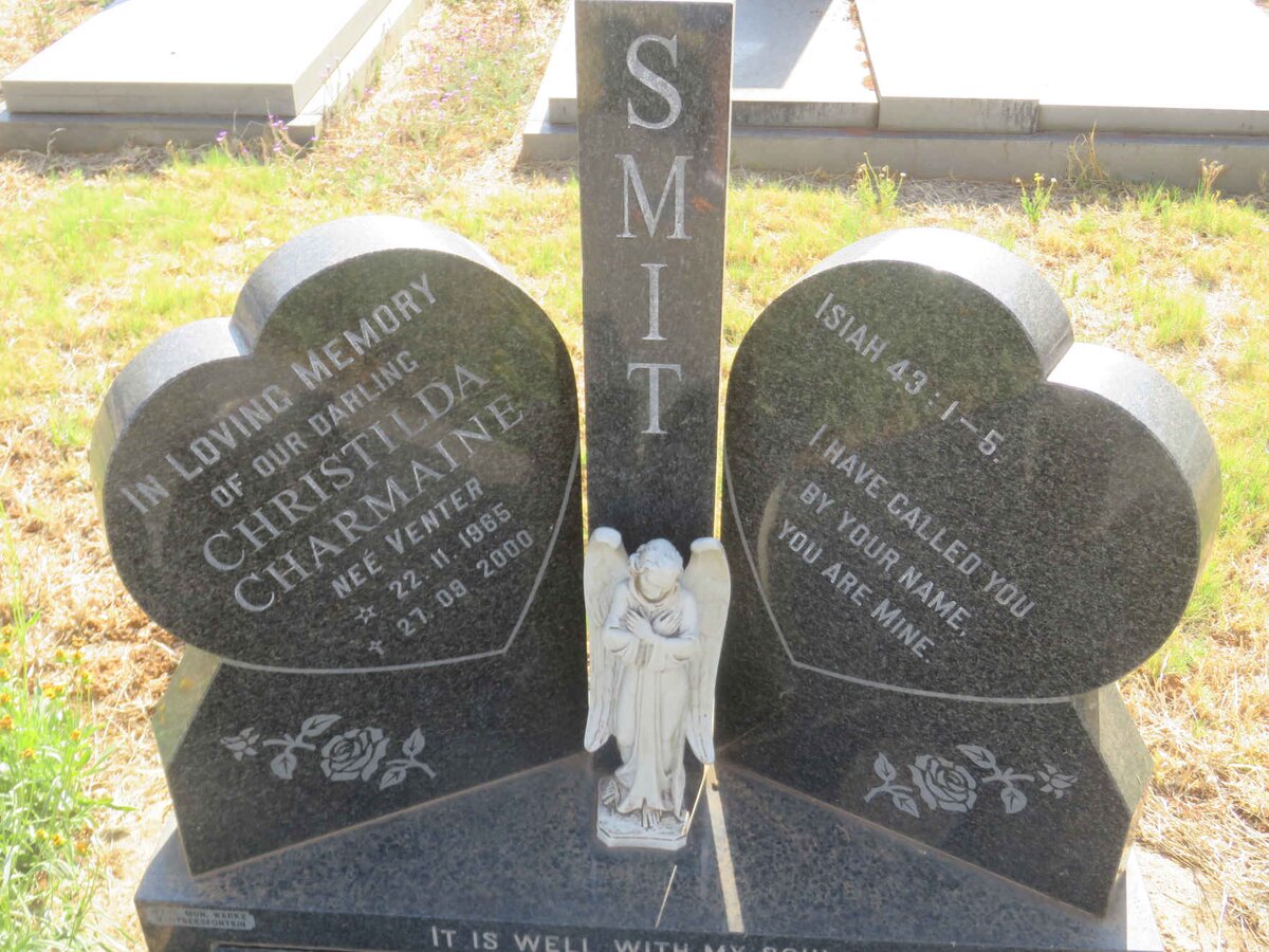 SMIT Christilda Charmaine nee VENTER 1965-2000