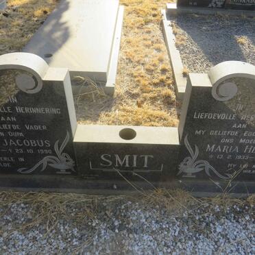 SMIT Gert Jacobus 1918-1990 &amp; Maria Hendrina 1933-1983