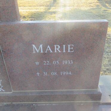 SCHALKWYK Jan, van 1933-2014 &amp; Marie 1933-1994