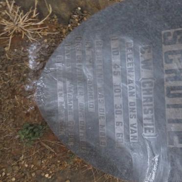 SCHUTTE C.W. 1945-1960