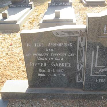 TOIT Pieter Gabriel, du 1897-1976 &amp; Jacomina Carolina 1916-1994