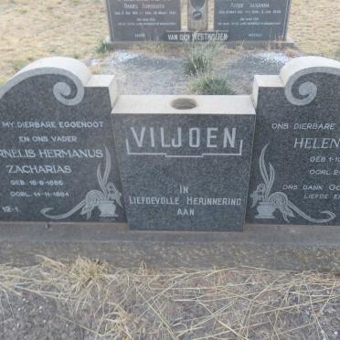 VILJOEN Cornelius Hermanus Zacharias 1885-1964 &amp; Helena J. 1893-1970