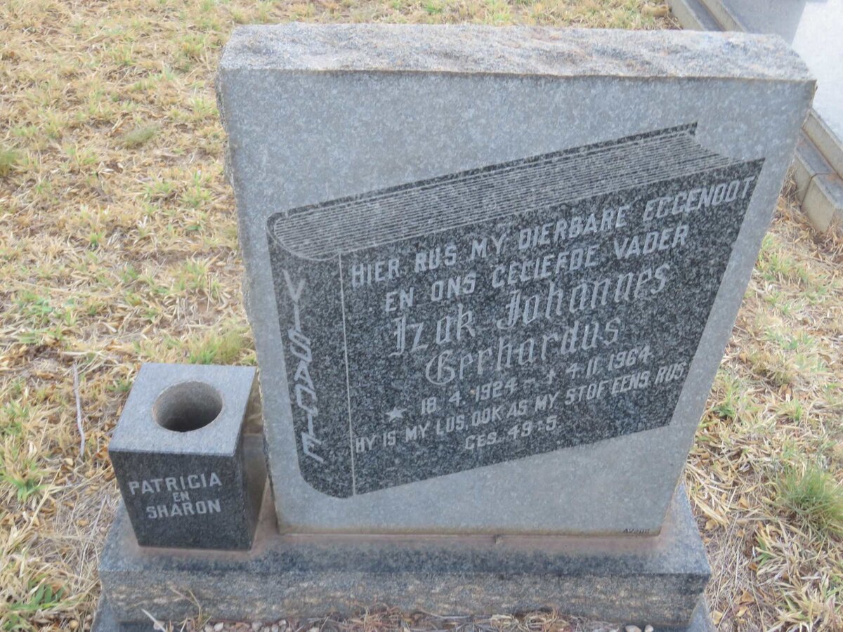 VISAGIE Izak Johannes Gerhardus 1924-1964