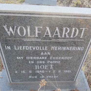 WOLFAARDT Boet 1946-1981