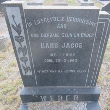 WEBER Hans Jacob 1932-1963