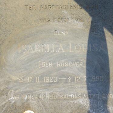 ? Abraham Andries Johannes 1921-1983 &amp; Isabella Louisa ROSCHER 1923-1990