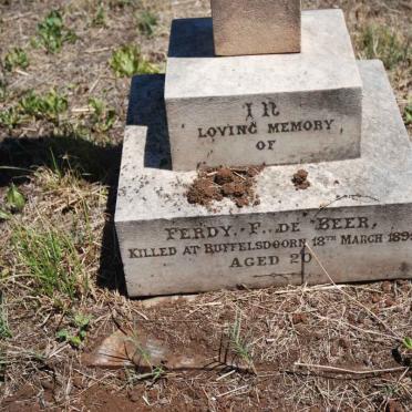 BEER Ferdy F., de -1895
