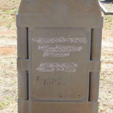 BURGER Carel Johannes 1864-1940