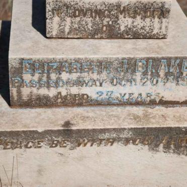 BLAKE Elizabeth J. -1910