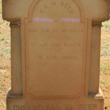 BEER C.J., de 1880-1932