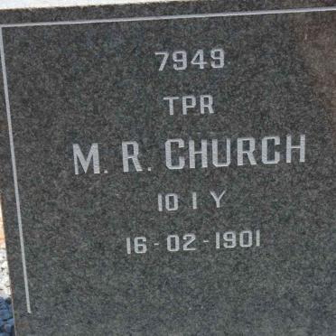 CHURCH M.R. -1901
