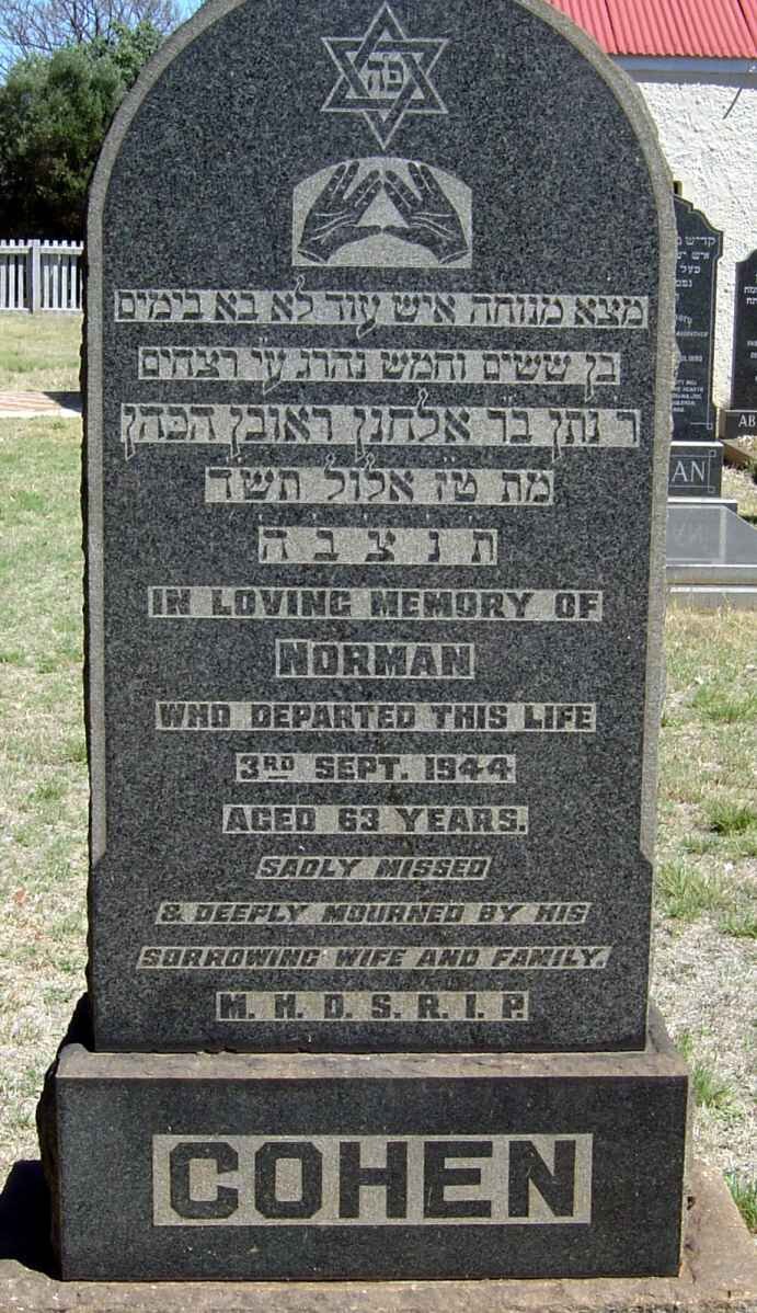 COHEN Norman -1944