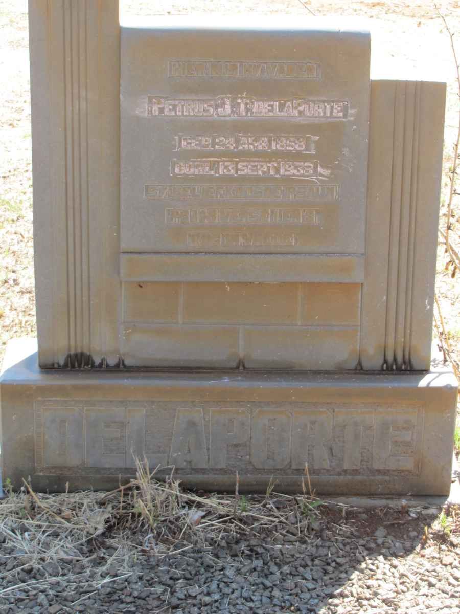 DELAPORTE Petrus J.T. 1858-1938