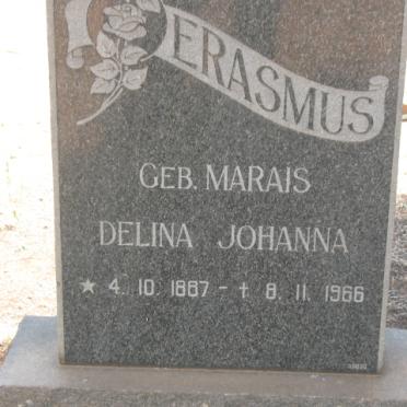 ERASMUS Delina Johanna nee MARAIS 1887-1966