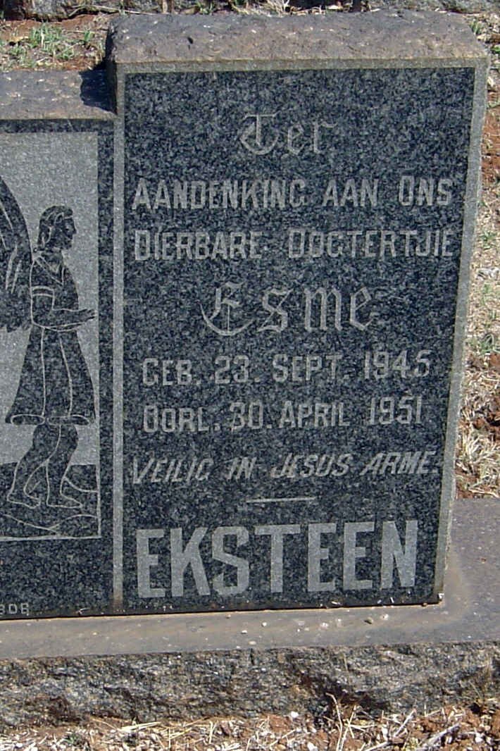 EKSTEEN Esme 1945-1951