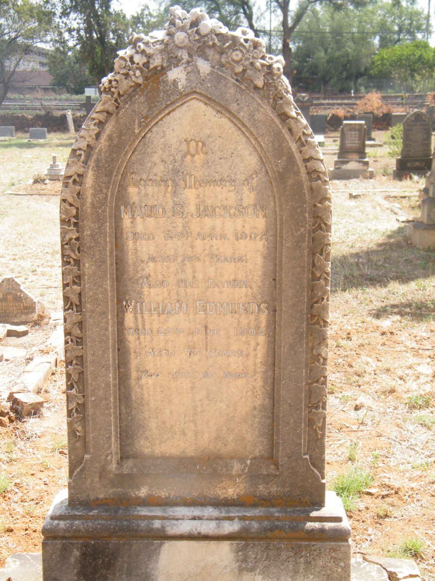 EDMUNDS William -1902 :: JACKSON Maud S. -1907