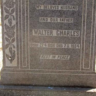 GRIFFITHS Walter Charles 1898-1954