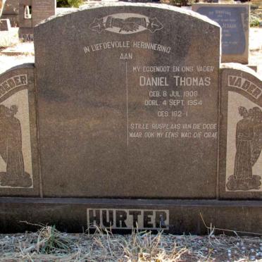 HURTER Daniel Thomas 1908-1954