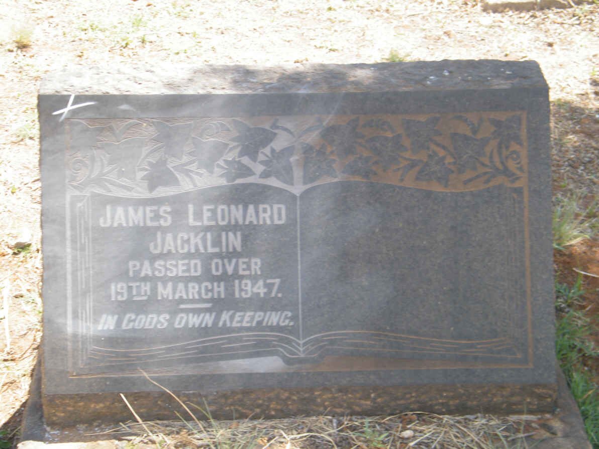 JACKLIN James Leonard -1947
