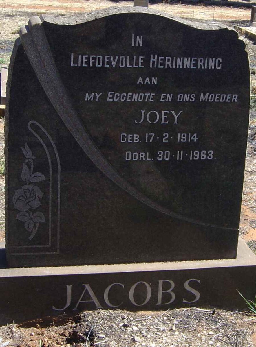 JACOBS Joey 1914-1963