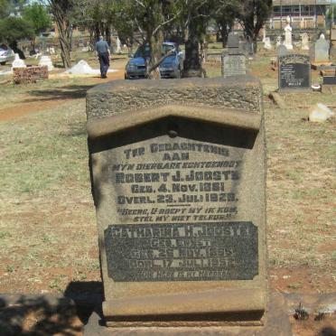 JOOSTE Robert J. 1861-1929 &amp; Catharina H. ERNST 1865-1952