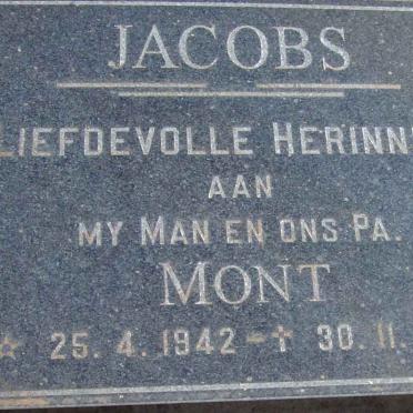 JACOBS Mont 1942-1999