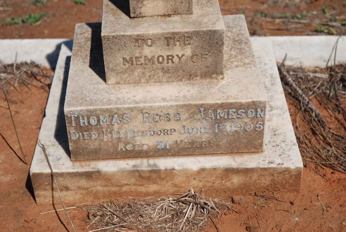 JAMESON Thomas Ross -1905