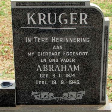 KRUGER Abraham 1874-1945