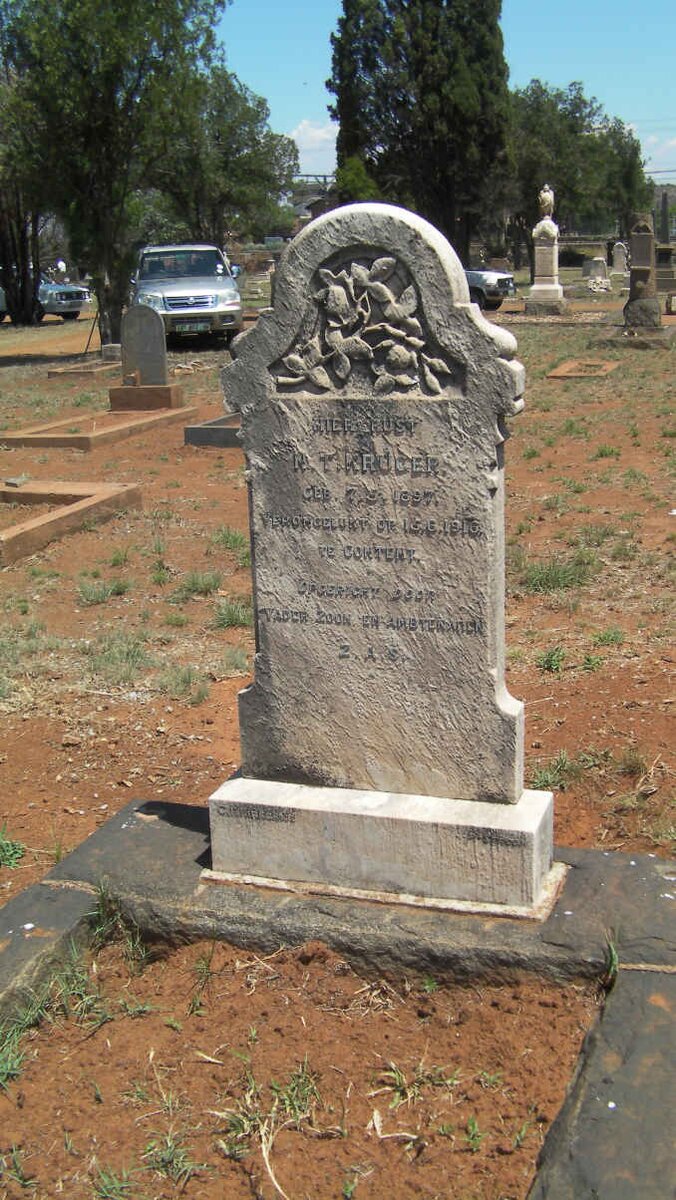 KRUGER N.T. 1897-1916