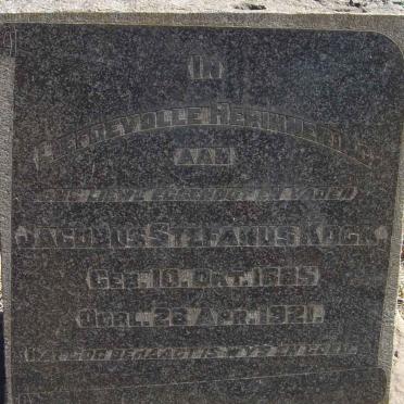 KOCK Jacobus Stefanus 1885-1921