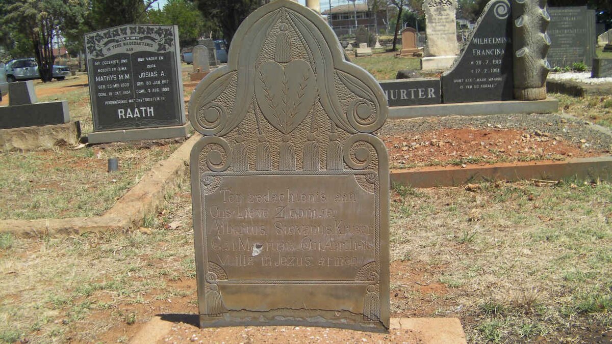 KRUGER Albertus Stevanus 1913-1916