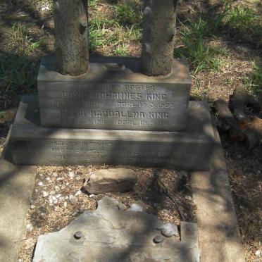 KING David Johannes -1895-1906 :: KING Maria Magdalena 1911-1911