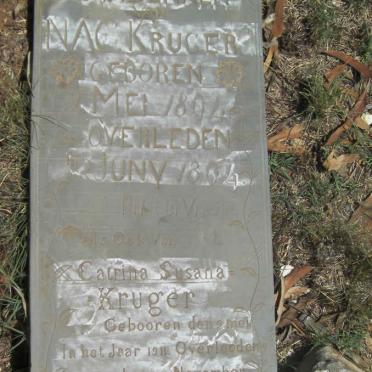 KRUGER N.A.C. 1894-1894 :: KRUGER Catrina Susana 1911-1911