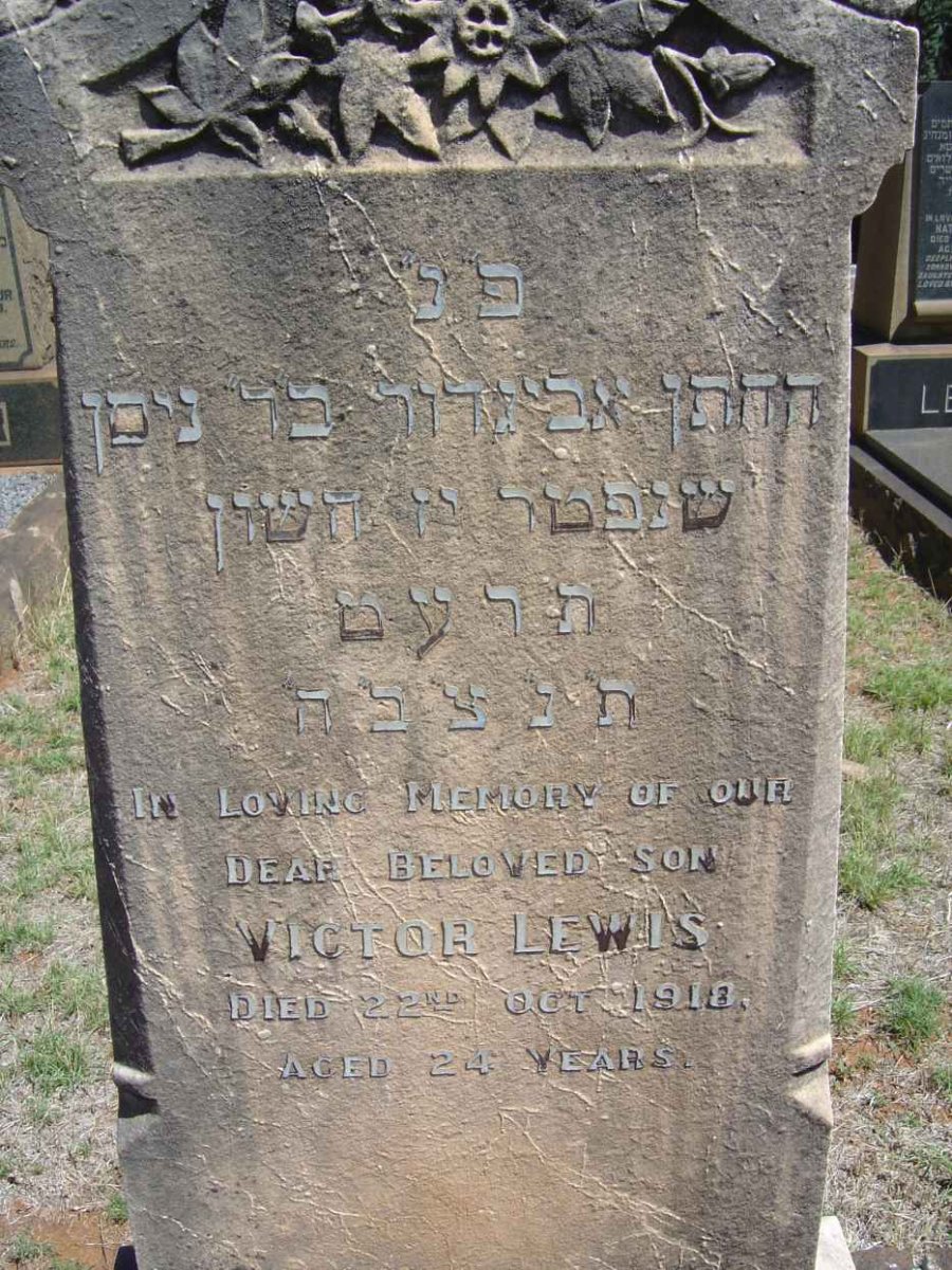 LEWIS Victor -1918