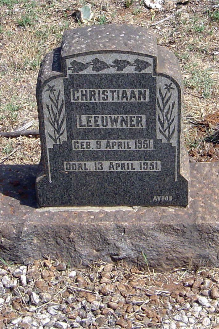 LEEUWNER Christiaan 1951-1951