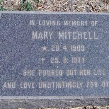 MITCHELL Mary 1909-1977