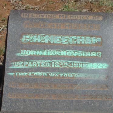 MEECHAM C.H. 1883-1922