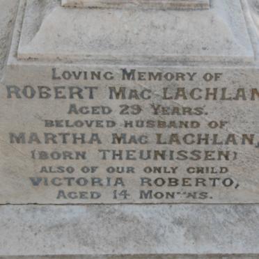 MAC LACHLAN Robert :: MAC LACHLAN Victoria Roberto