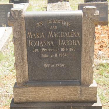 NICHOLSON Maria Magdalena Johanna Jacoba nee PRETORIUS 1879-1954