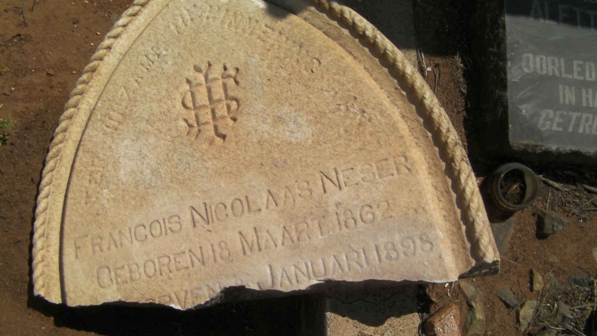 NESER Francois Nicolaas 1862-1898