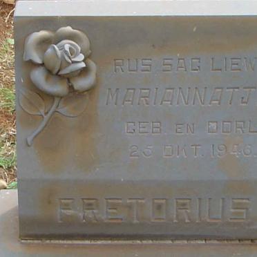 PRETORIUS Mariannatjie 1946-1946