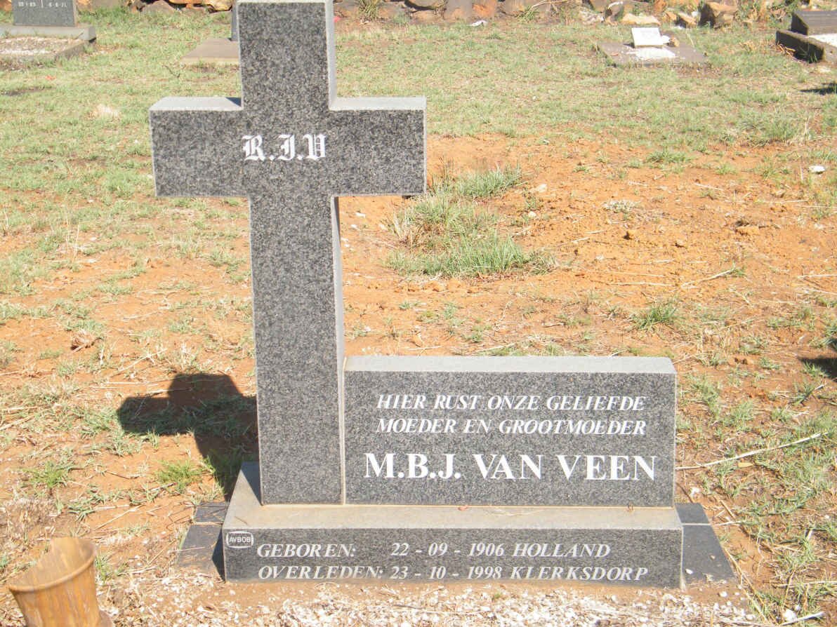 VEEN M.B.J., van 1906-1998