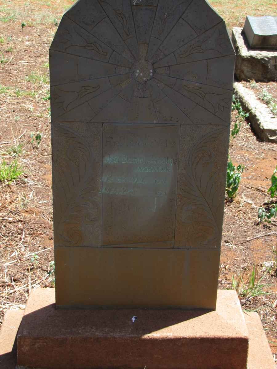 VERMAAK Jan Daniel Jacobus