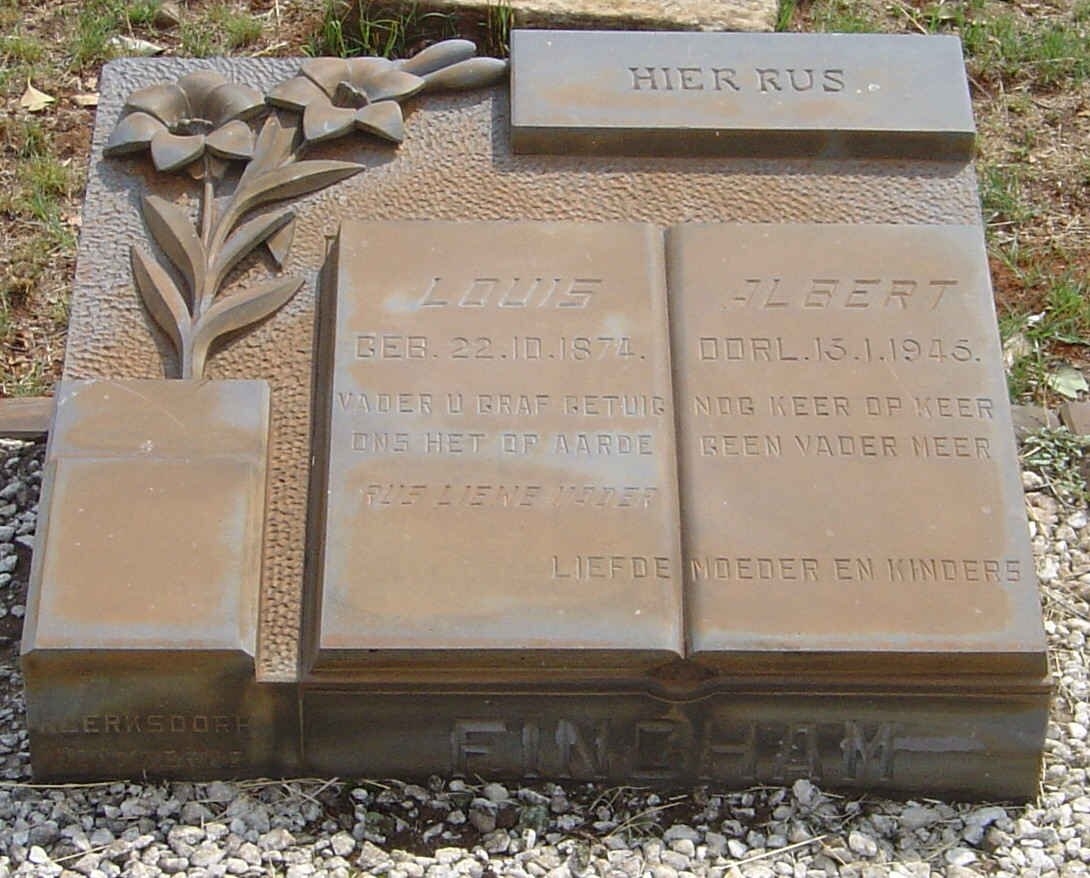 FINCHAM Louis Albert 1874-1945