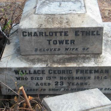 FREEMAN Charlotte Ethel Tower -1914