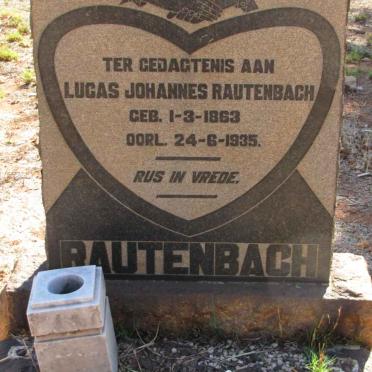 RAUTENBACH Lucas Johannes 1863-1935