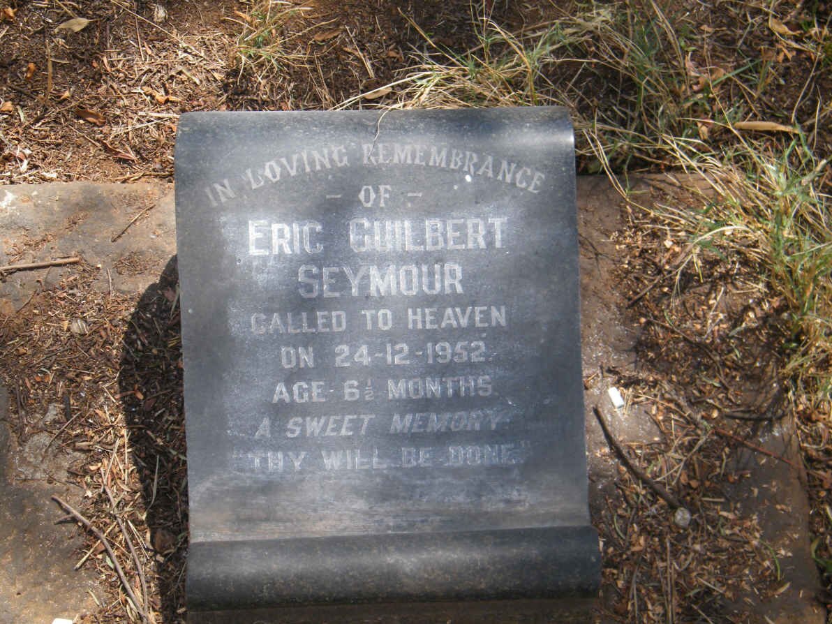 SEYMOUR Eric Guilbert -1952